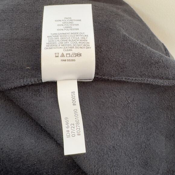 NWT Express Body Contour Faux Leather Cami Midi Black Dress Size XL - Picture 7 of 7